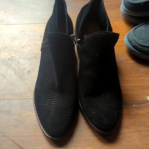 Lucky Brand black booties 6.5